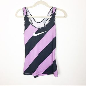Nike Pro Dri Fit tank XS NWOT PURPLE A1